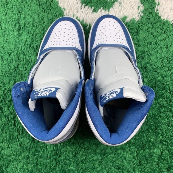 Air Jordan 1 Retro High OG True Blue Men’s Size 4 Women Size 5.5 NEW DZ5485-410 - Picture 7 of 12